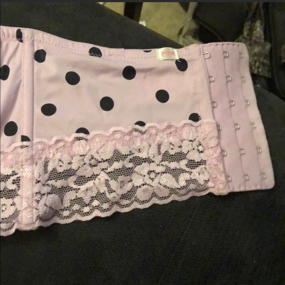 PINK bustier strapless - Picture 3 of 4